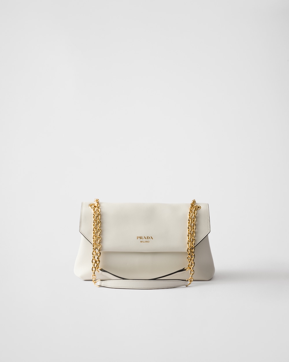 Prada Doux Medium Leather Shoulder Bag - Image 1